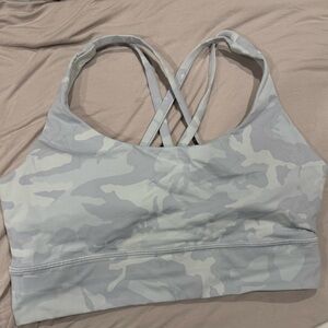 lululemon Energy Bra - Medium Support - winter camo 10